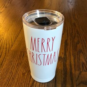 Rae Dunn Merry Christmas Travel Coffee Cup